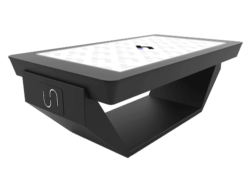 Vue officielle de la table tactile TABATA