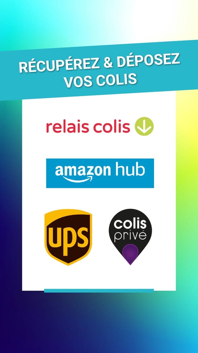 Visuel service point relais colis